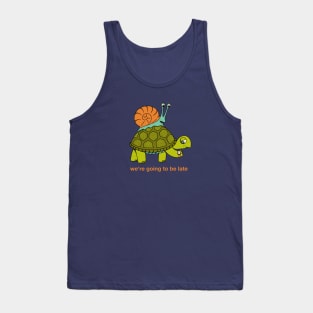 Tortoise and snail Tank Top